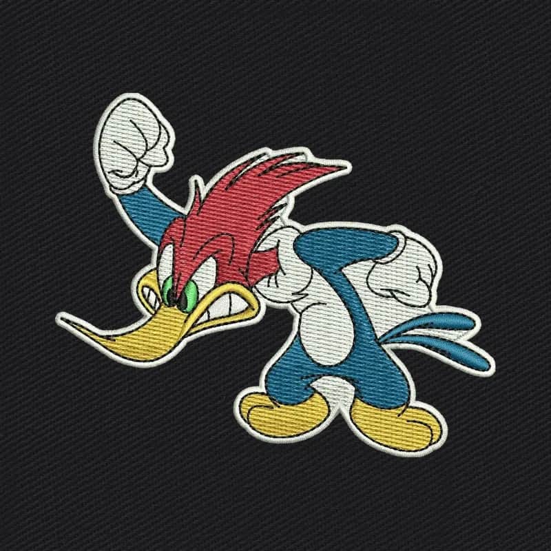 Woody Woodpecker 7 Embroidery Design